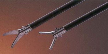 Лапароскопическая холецистэктомия - Специальные инструменты для выполнения лапароскопического удаления желчного пузыря - ножницы и зажим